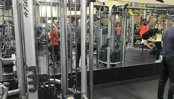 Strength training equipment and fitness machines at just move athletic club